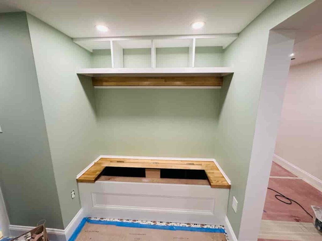 Basement Carpentry and Painting, Job in Melrose, MA