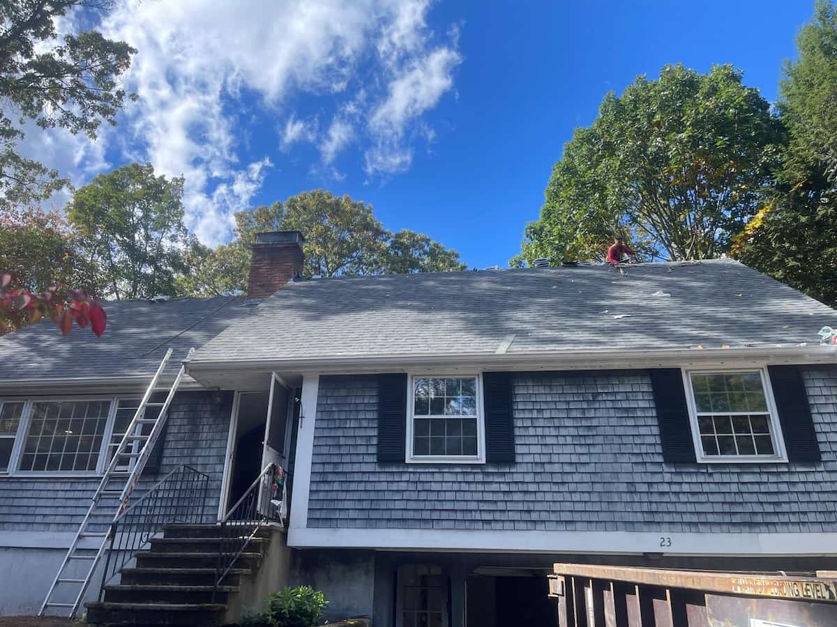 Roofing Project in Reading, MA